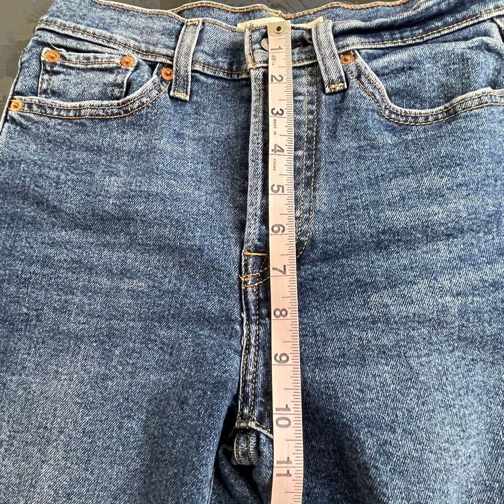 Levi’s Wedgie Straight Jeans Size 27 - Picture 8 of 10